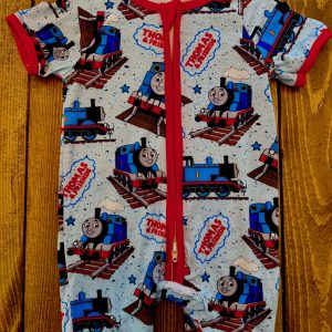Little Train Buddy Bamboo Shortie Zippy | Size: 3-6M