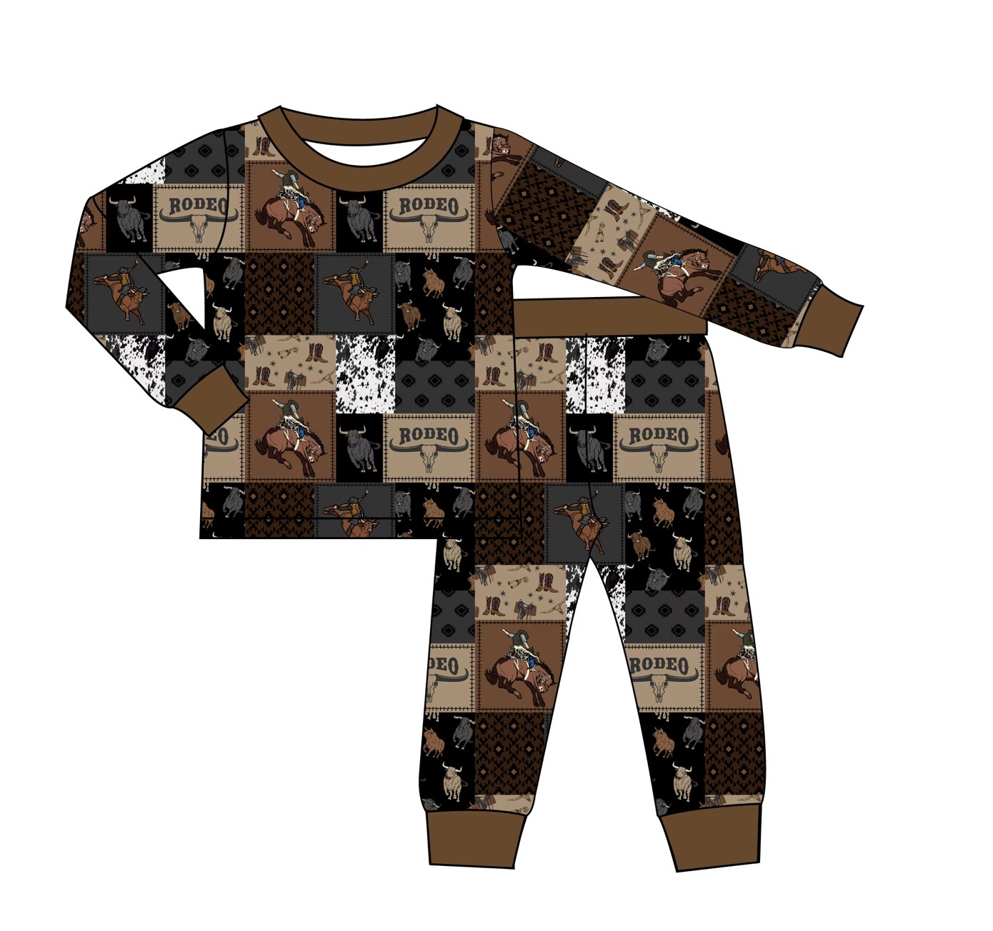 Rodeo Bamboo 2pc Toddler Set