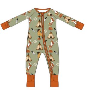 Western Horse Green Bamboo Sleeper