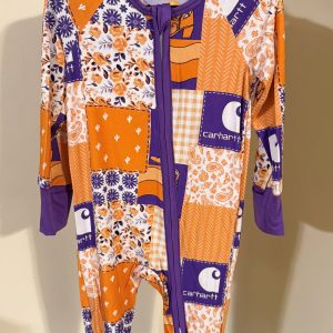 Purple/Orange Western Patch Zippie