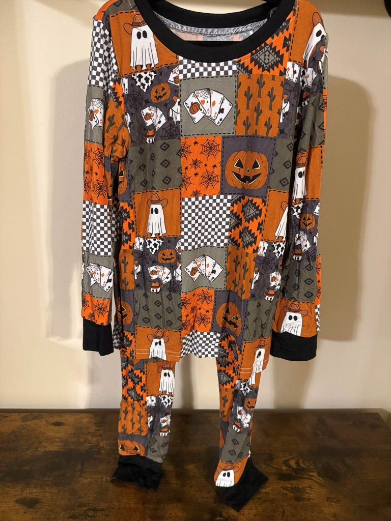 Ghost Cowboy Long Sleeve Set